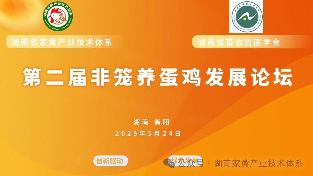 会议通知｜第二届《非笼养蛋鸡发展论坛》正式启动